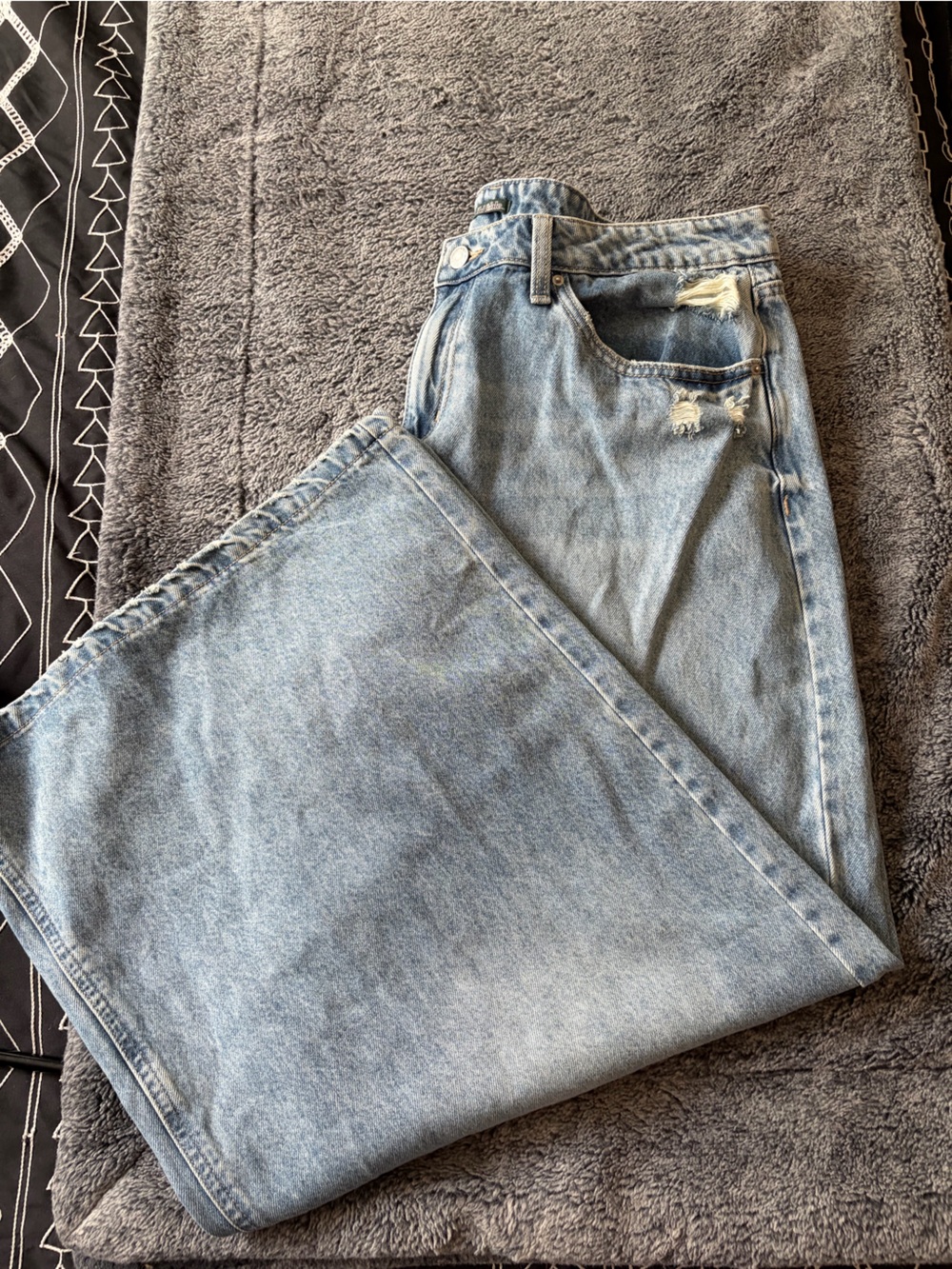 wild fable Light Blue Relaxed Men's Jeans